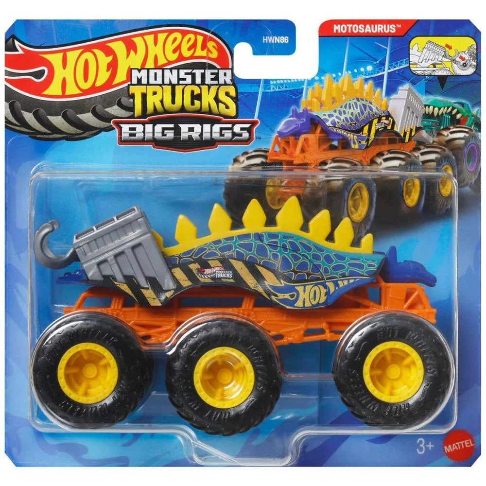 Hot Wheels Monster Trucks Caminhoes Reboque 1:64 (S) Mattel - imagem 8