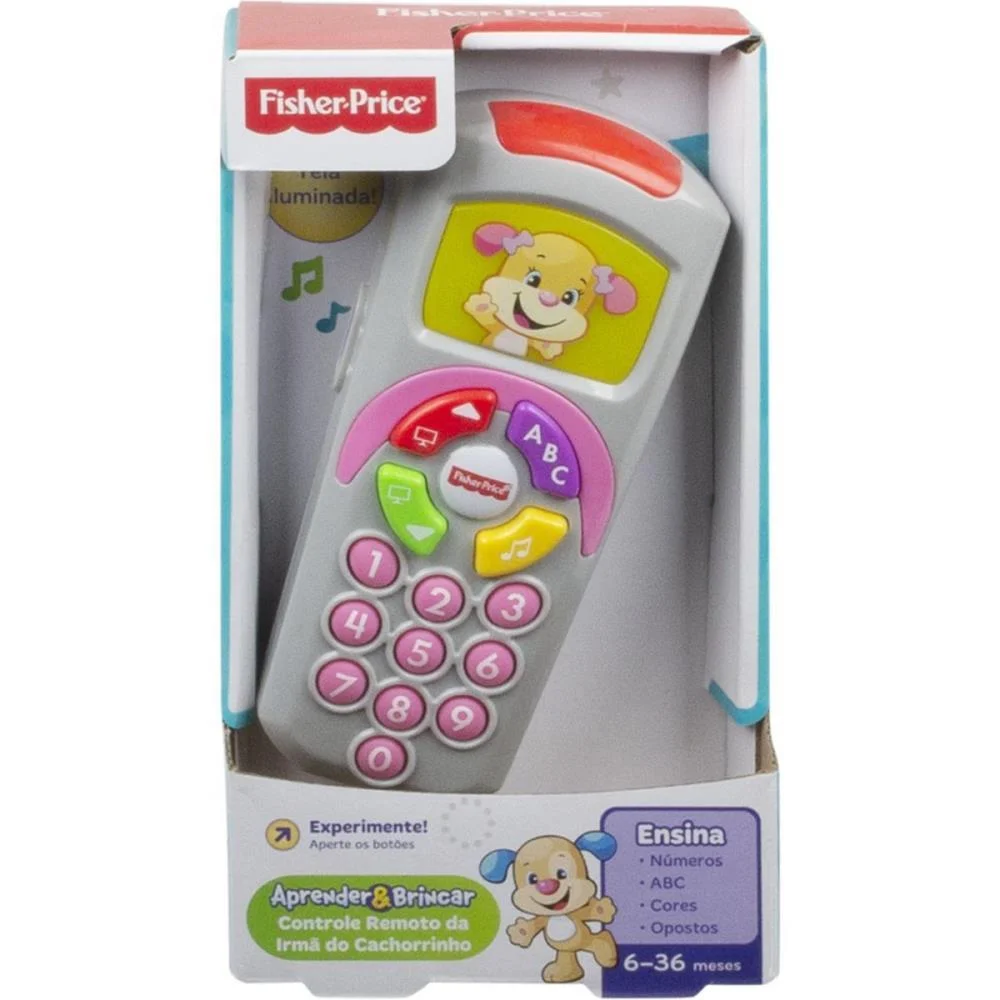 Fisher-Price Aprender Brincar Controle Remoto Irma Do Cachor Mattel - imagem 7
