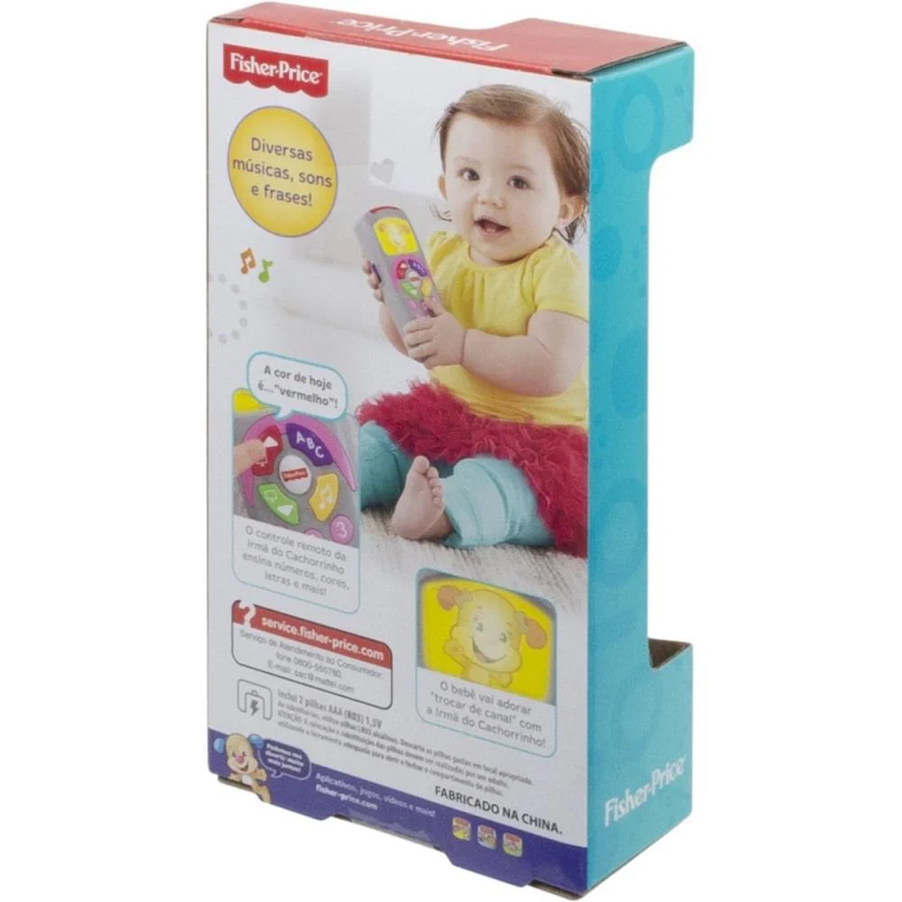 Fisher-Price Aprender Brincar Controle Remoto Irma Do Cachor Mattel - imagem 8