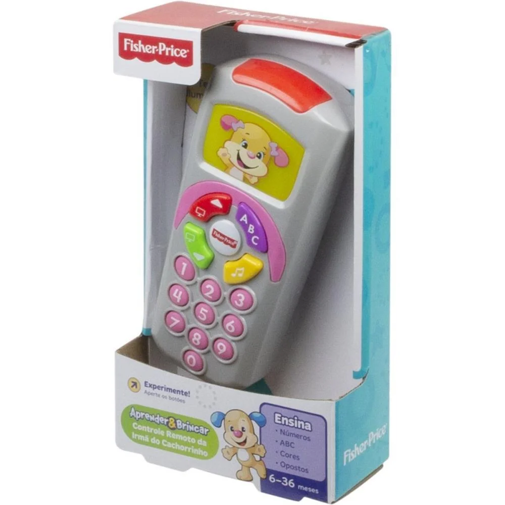Fisher-Price Aprender Brincar Controle Remoto Irma Do Cachor Mattel - imagem 9