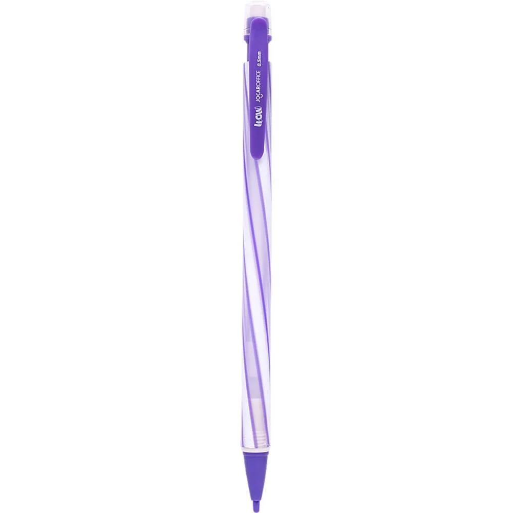 Lapiseira 0.7Mm Wow Fun Metal Graf/Borrac.6Cor Leonora (Pote-24) - imagem 6