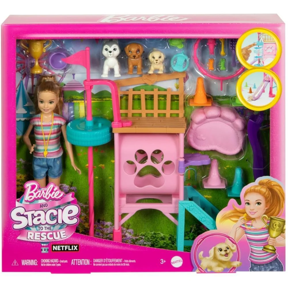 Barbie Entretenimento Stacie Conj Treinadora De Cach Mattel - imagem 8