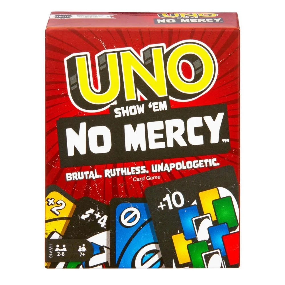 Jogo De Cartas Uno No Mercy Mattel - imagem 2