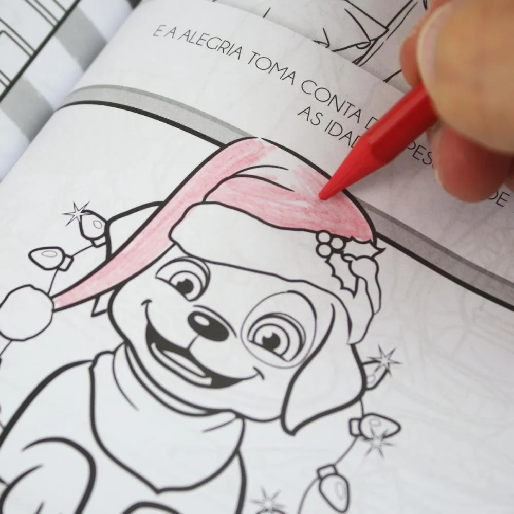 Livro Infantil Colorir 365 Desenhos Barbie 288Pgs Magic Kids - imagem 6