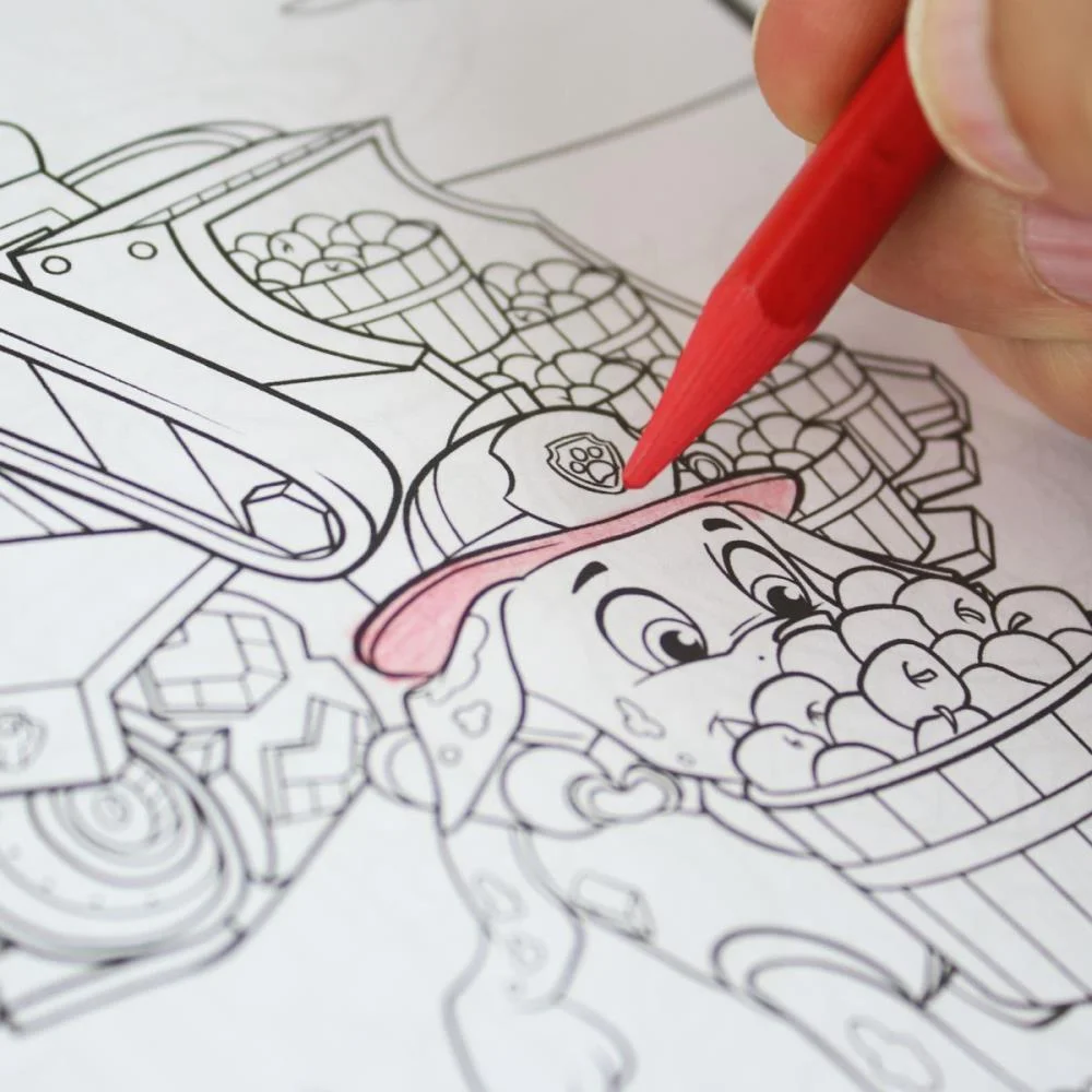 Livro Infantil Colorir 365 Desenhos Patrulha Canina Magic Kids - imagem 6