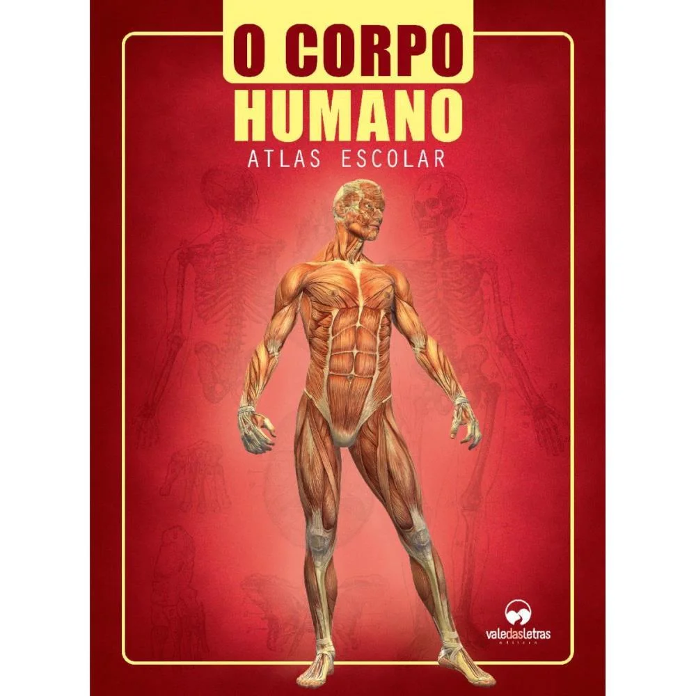 Livro Atlas Corpo Humano Escolar 32Pg Vale Das Letras (Pct.c/05) - imagem 2