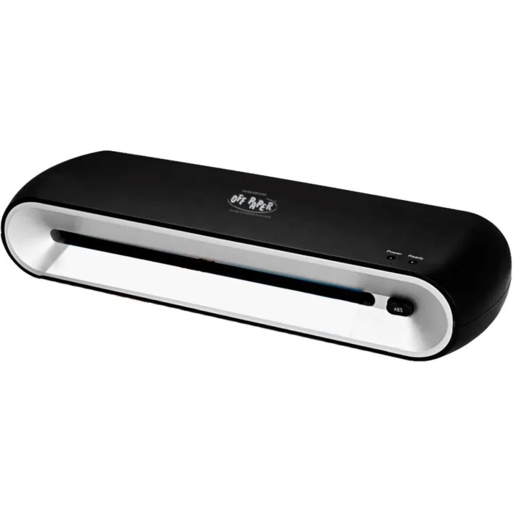 Maquina Plastificadora A-4 Off-L01 220V Preta Off Paper - imagem 4