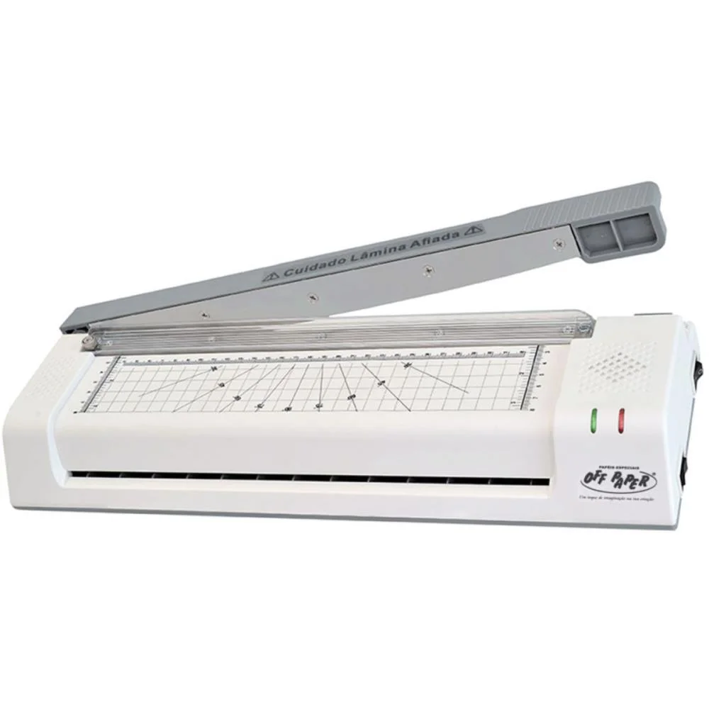 Maquina Plastificadora A3 3Em1 C/Guilhotina 220V Br Off Paper - imagem 2
