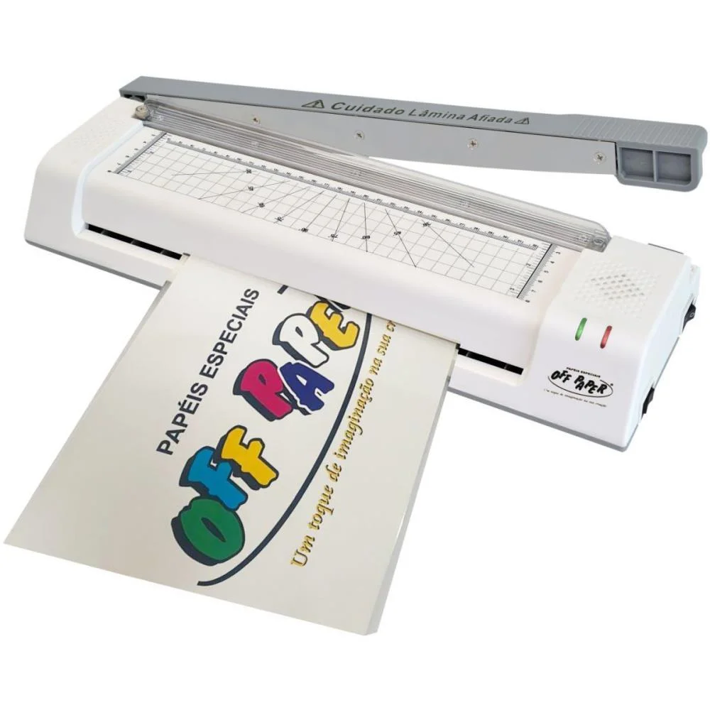 Maquina Plastificadora A3 3Em1 C/Guilhotina 220V Br Off Paper - imagem 4