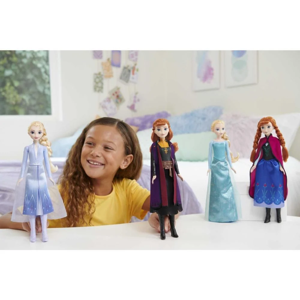 Boneca Disney Frozen Elsa E Ana 1 E 2 (S) Mattel - imagem 8