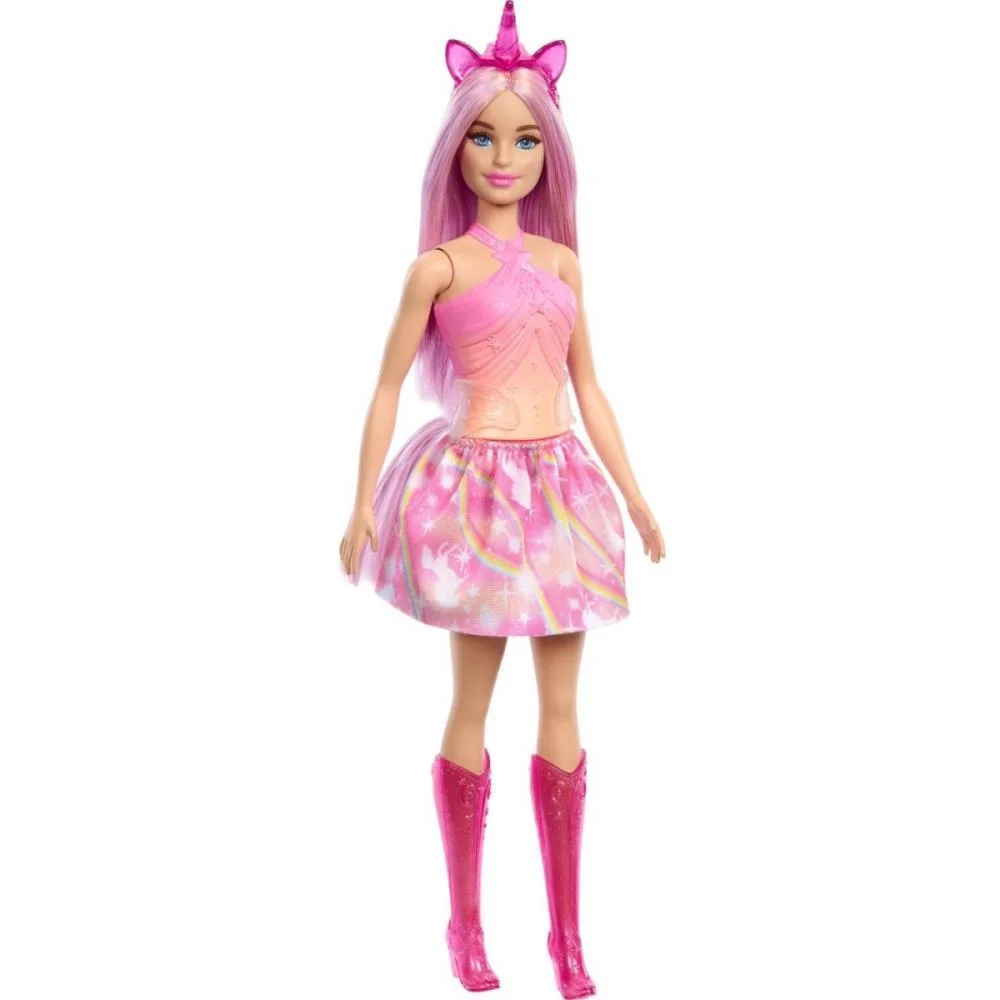 Barbie Fantasy Boneca Unicórnio Rosa Mattel - imagem 3