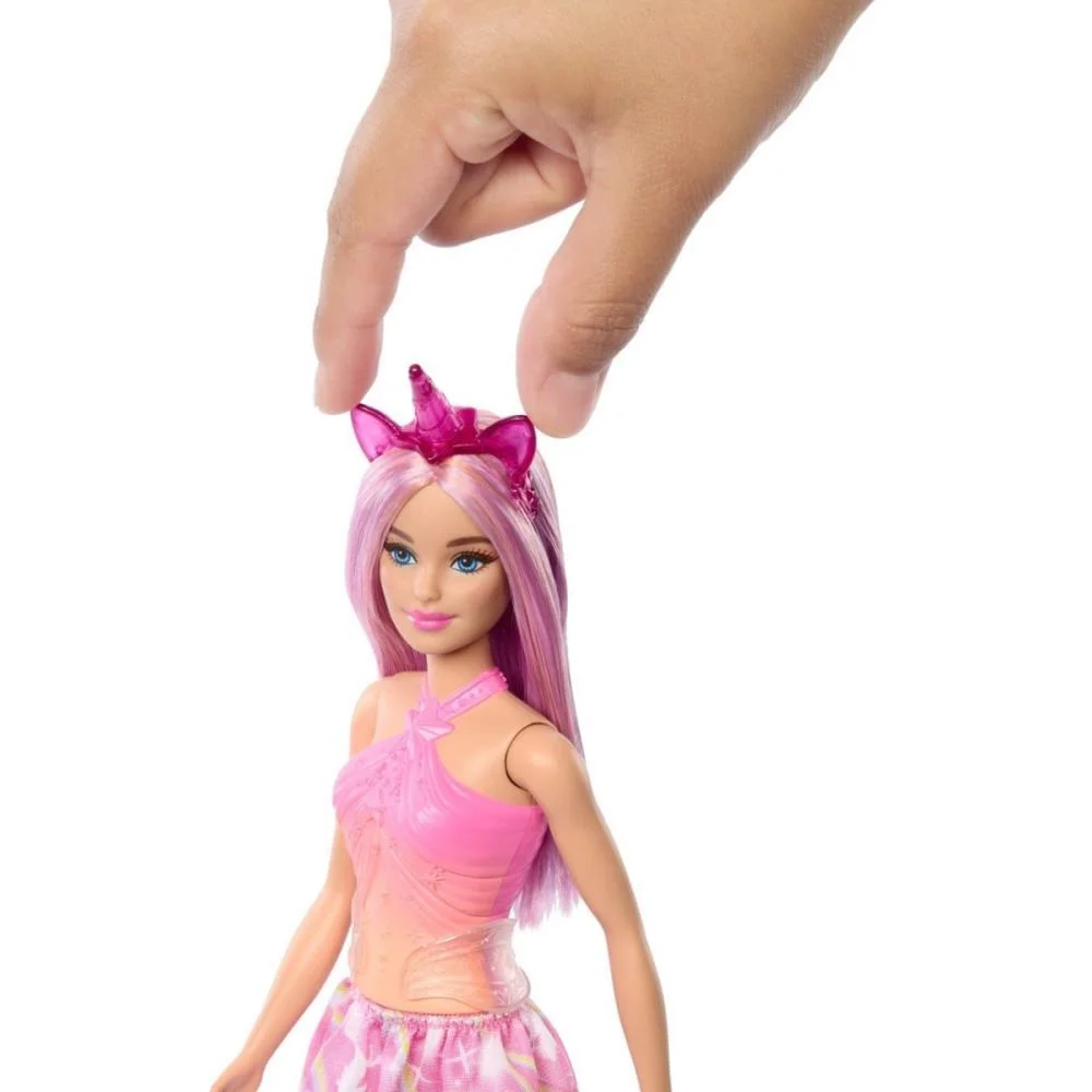 Barbie Fantasy Boneca Unicórnio Rosa Mattel - imagem 6