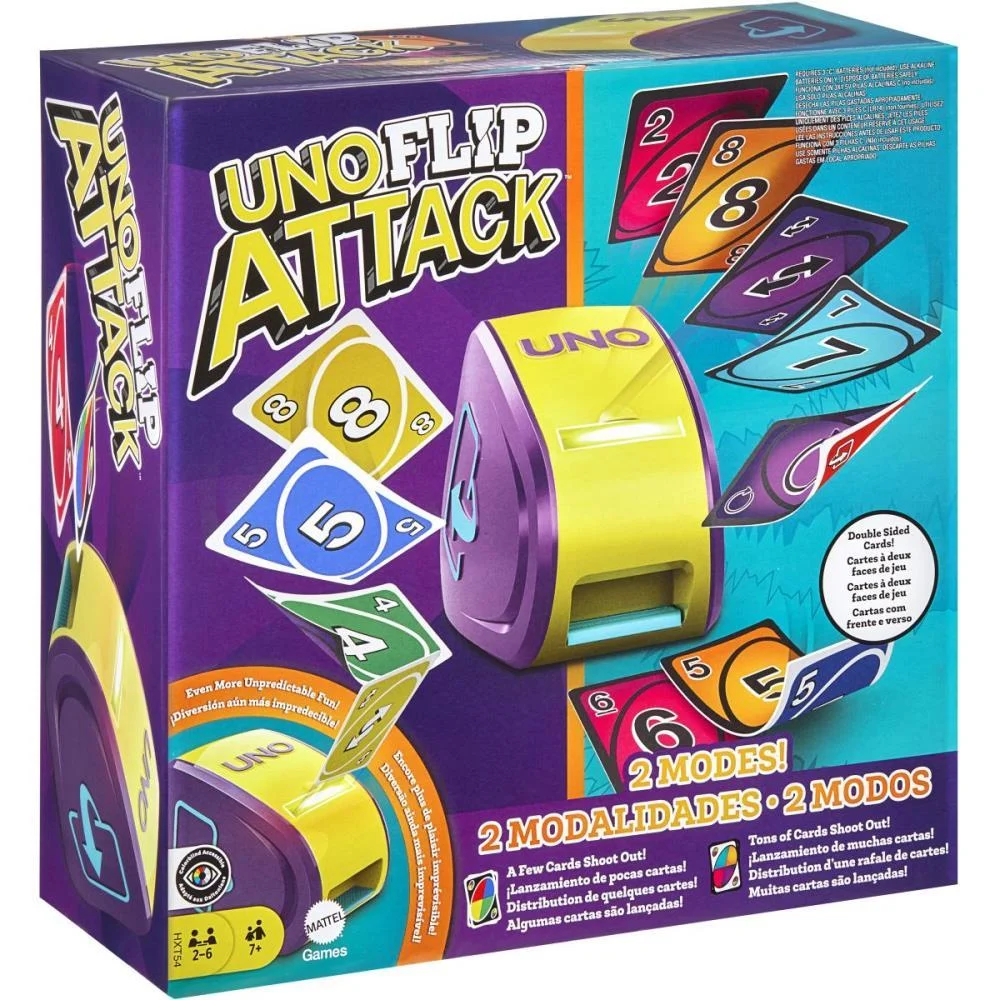Jogo De Cartas Uno Flip Attack Mattel - imagem 13
