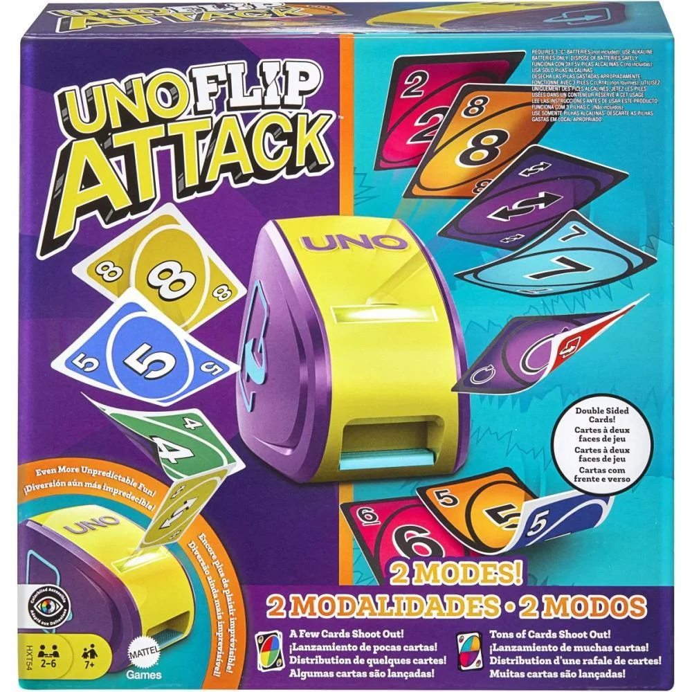 Jogo De Cartas Uno Flip Attack Mattel - imagem 14