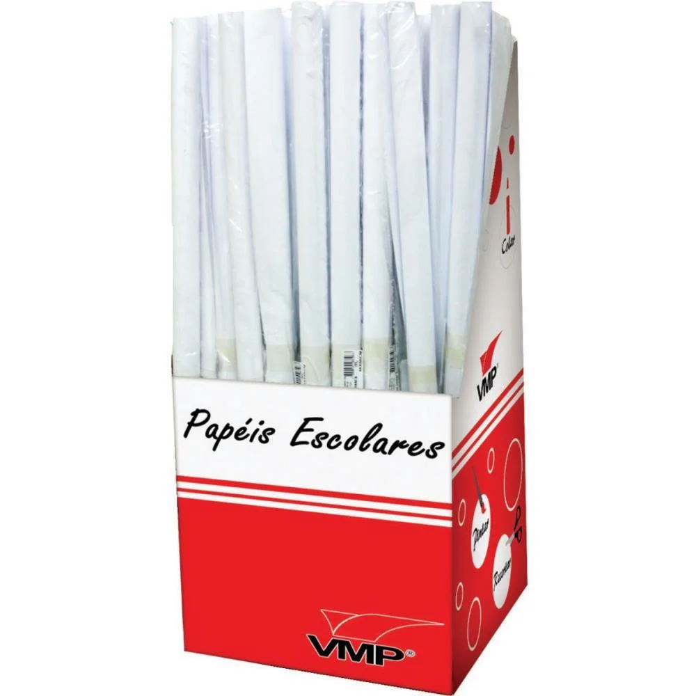 Papel Cartolina Branca 50X66 150G Emb.unitaria V.m.p. (Cx.c/100) - imagem 3