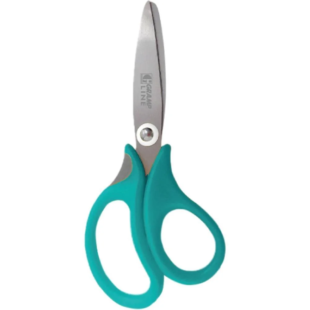 Tesoura Escolar Curva P/Eva G-0130 Cores (S) Gramp Line - imagem 5