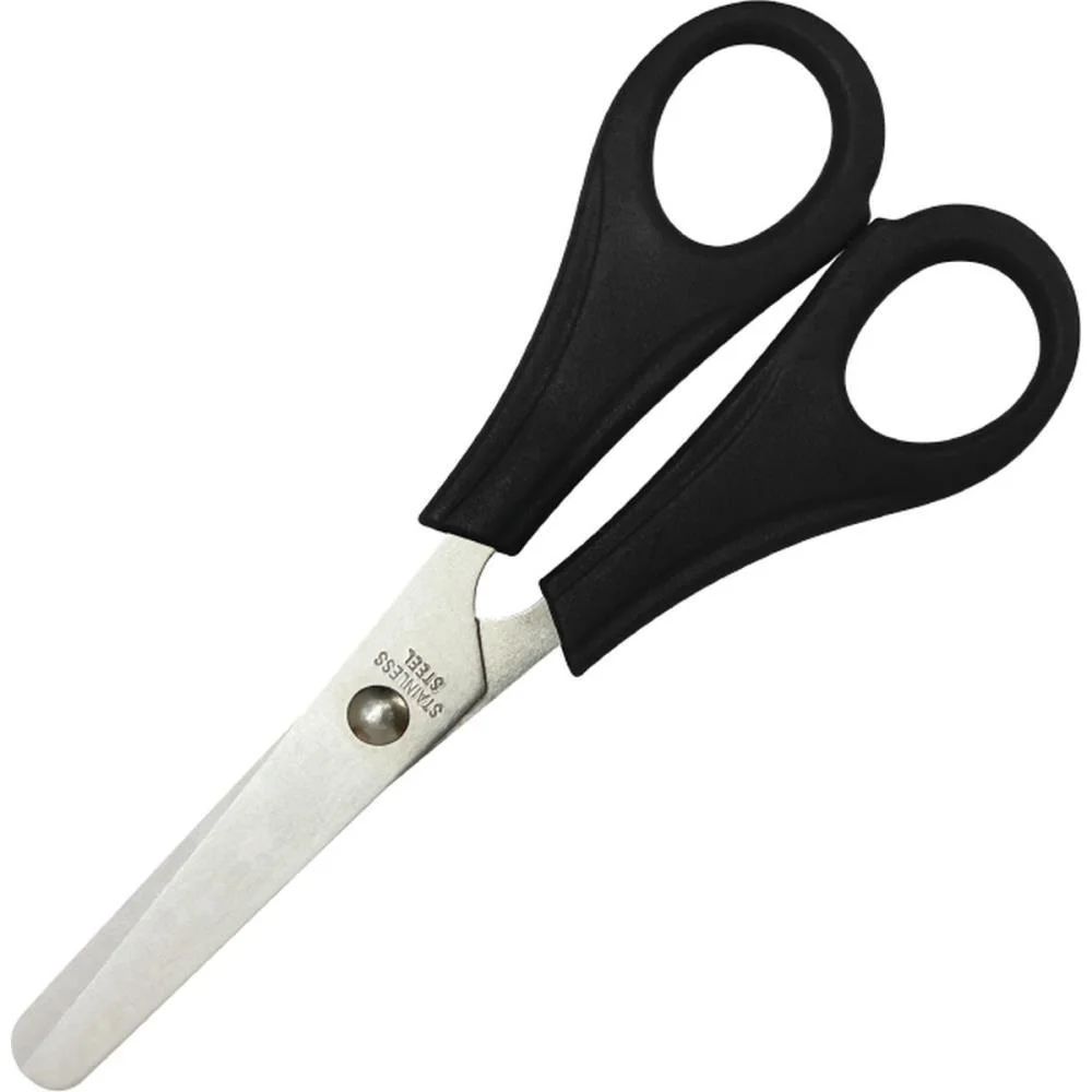 Tesoura Escolar G-0120 Preta 13Cm Gramp Line (Cx.c/20) - imagem 4