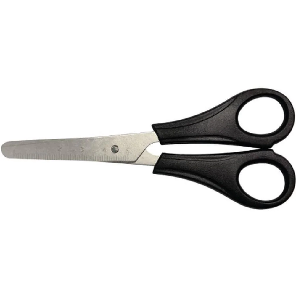 Tesoura Escolar G-0120 Preta 13Cm Gramp Line (Cx.c/20) - imagem 6