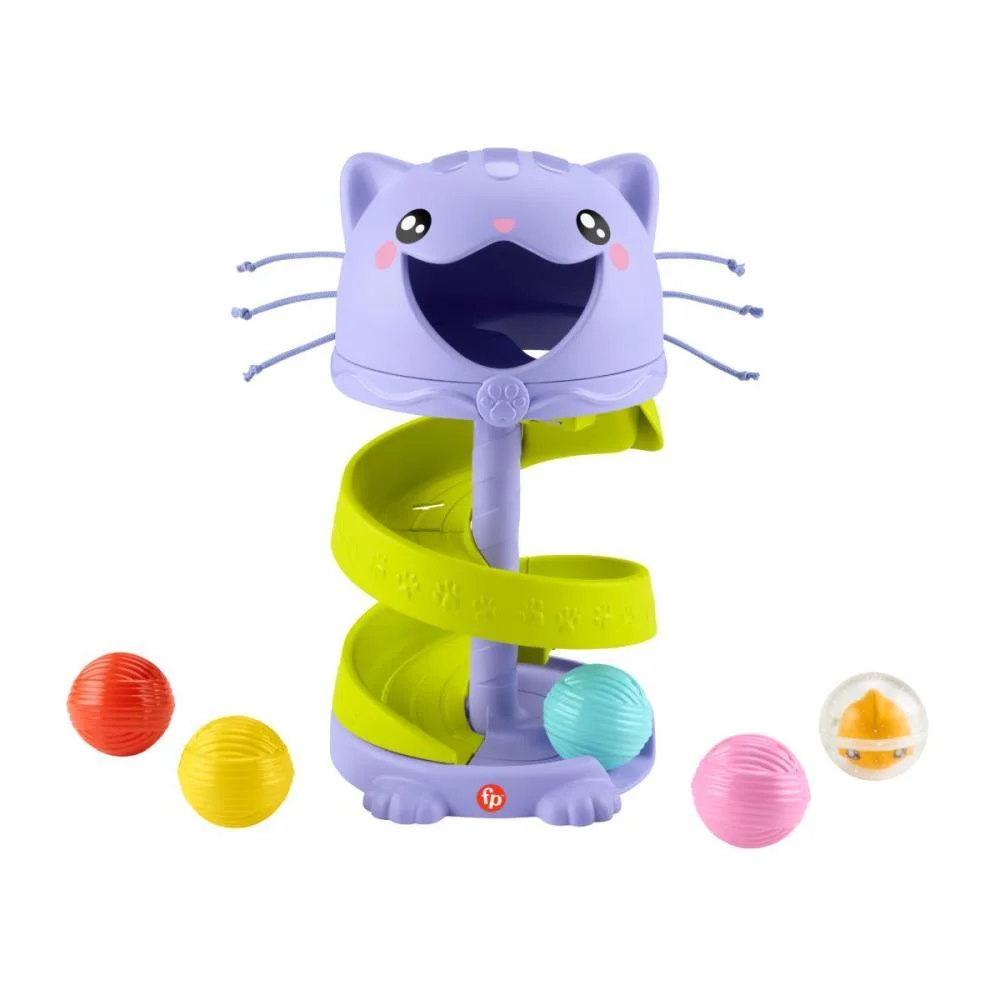 Fisher-Price Infant Gatinho Bolinhas Rolando Mattel - imagem 2
