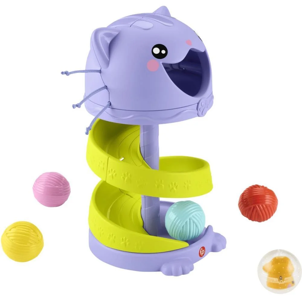 Fisher-Price Infant Gatinho Bolinhas Rolando Mattel - imagem 4