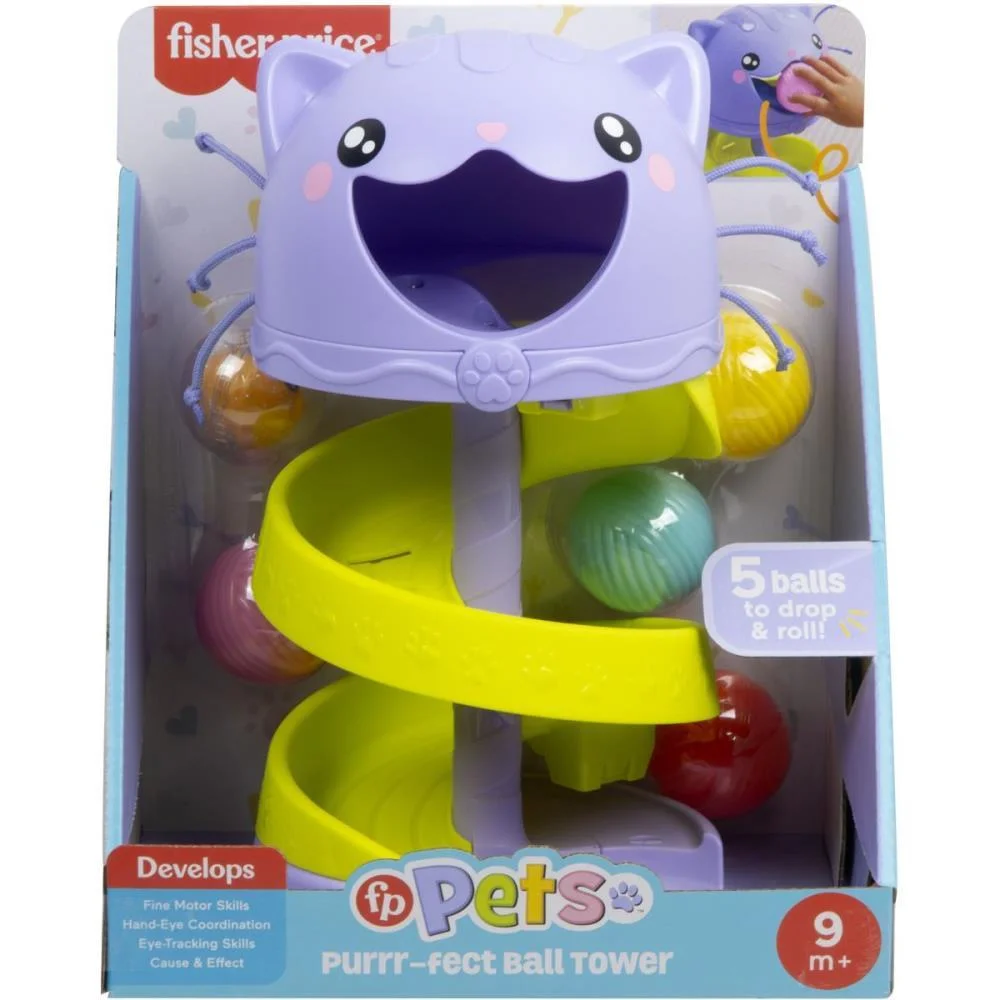 Fisher-Price Infant Gatinho Bolinhas Rolando Mattel - imagem 8