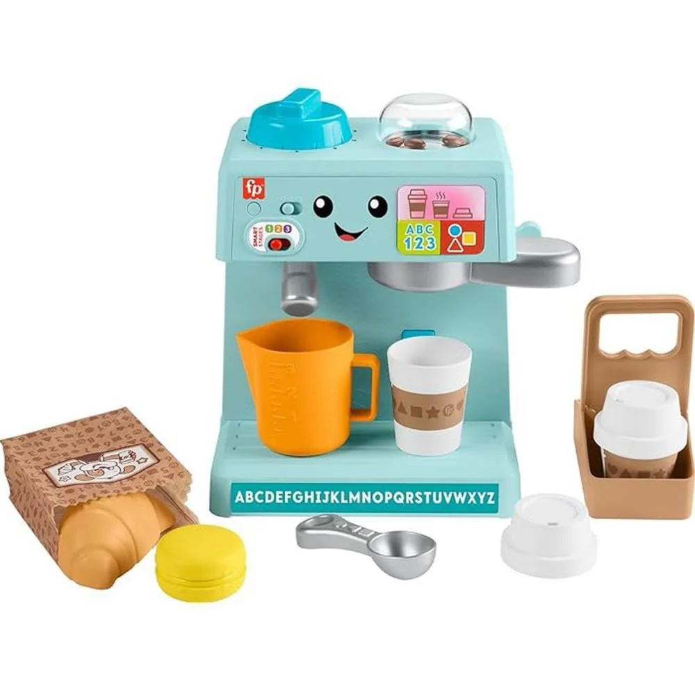 Fisher-Price Aprender Brincar Minha Primeira Maquina De Cafe Mattel - imagem 2