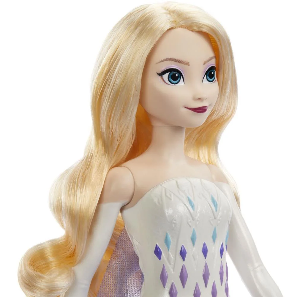 Boneca Disney Frozen Elsa E Olaf Avent.neve Mattel - imagem 5