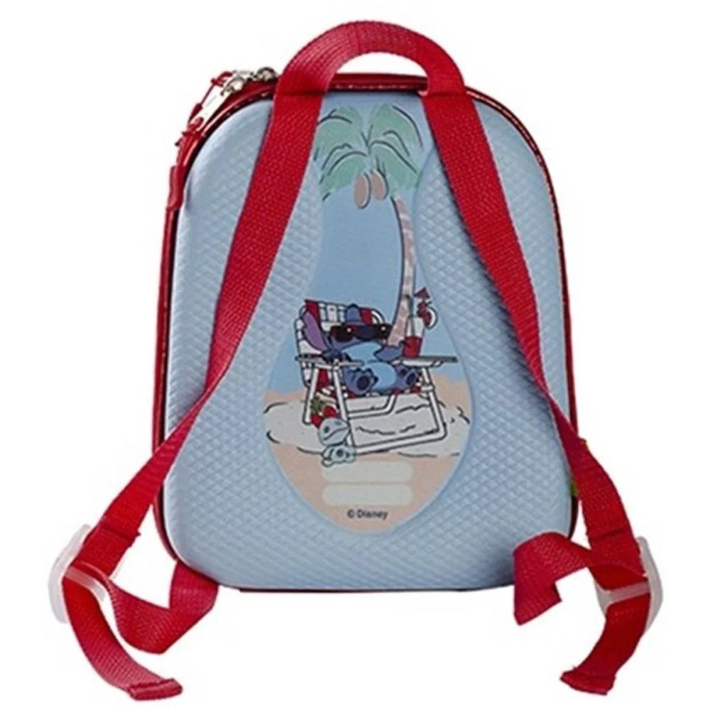 Mochila Infantil Stitch Praia Pequena Maxtoy - imagem 3