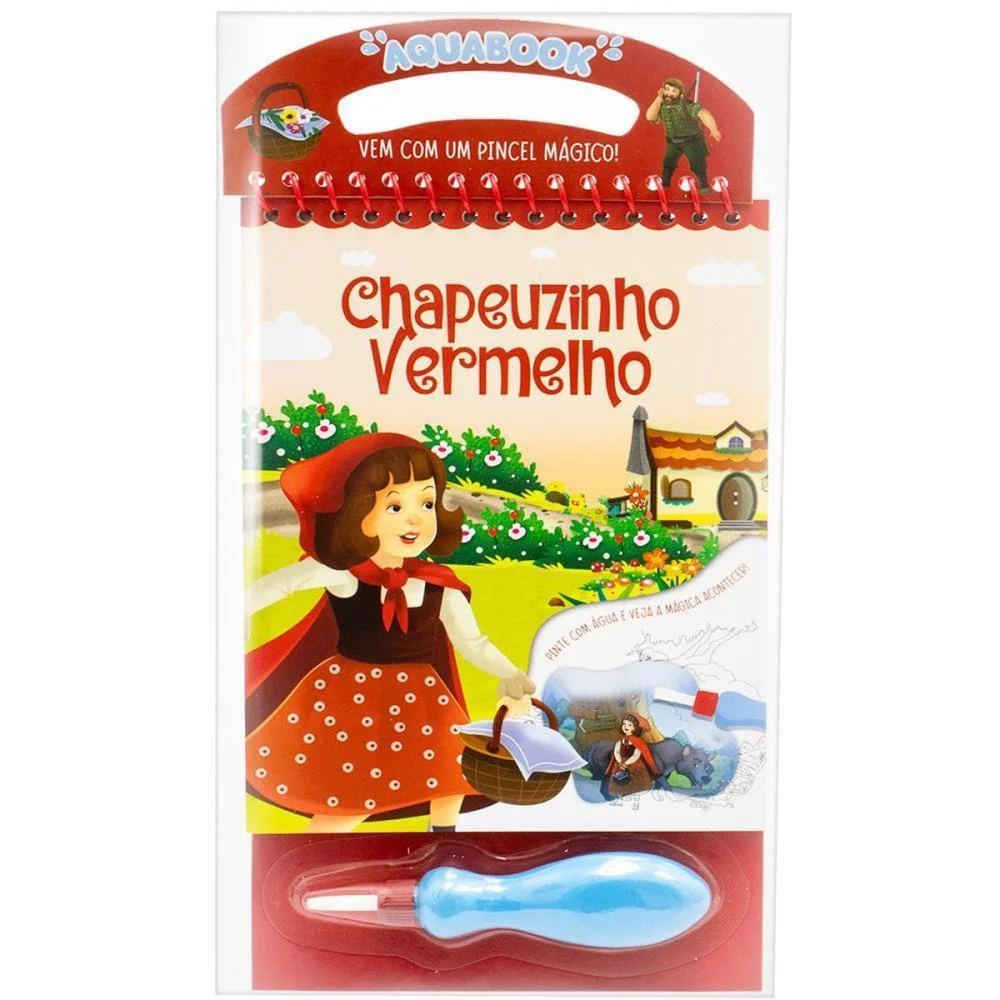 Livro Aquabook Chapeuzinho Verm.27,6X13,6 10P Todolivro - imagem 5
