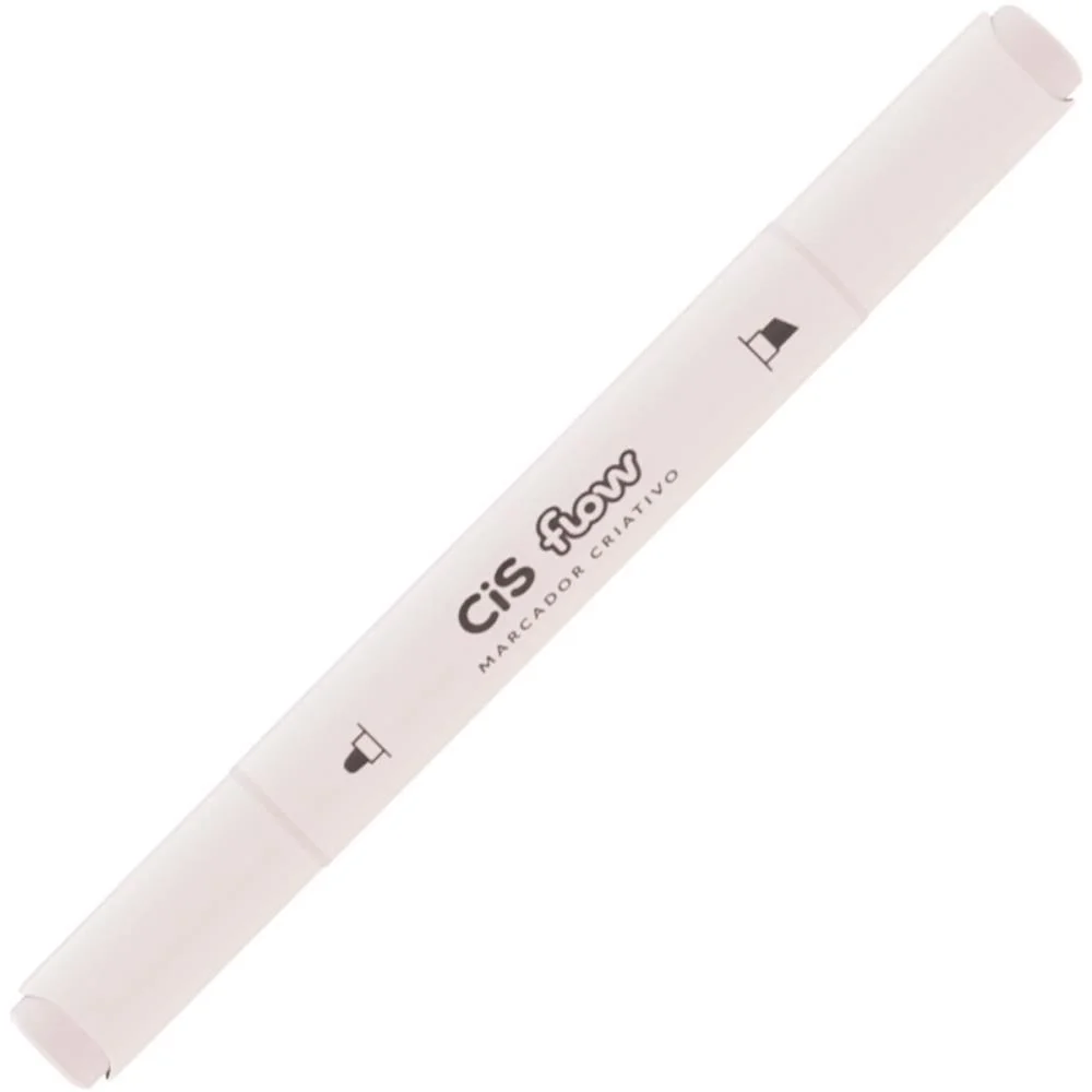Marcador Artistico Cis Flow Branco Sertic (Cx.c/06) - imagem 4