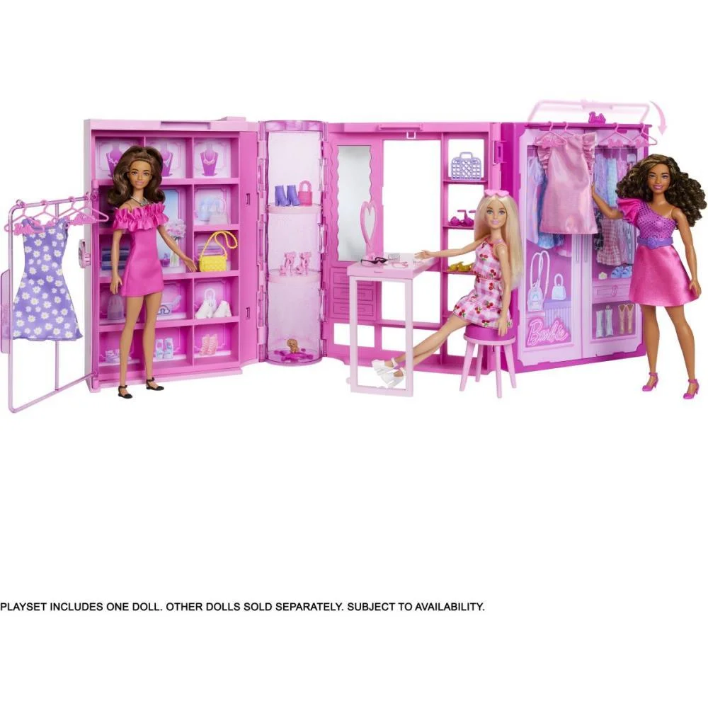 Barbie Fashion Closet Dos Sonhos C/Aces E Bon Mattel - imagem 7