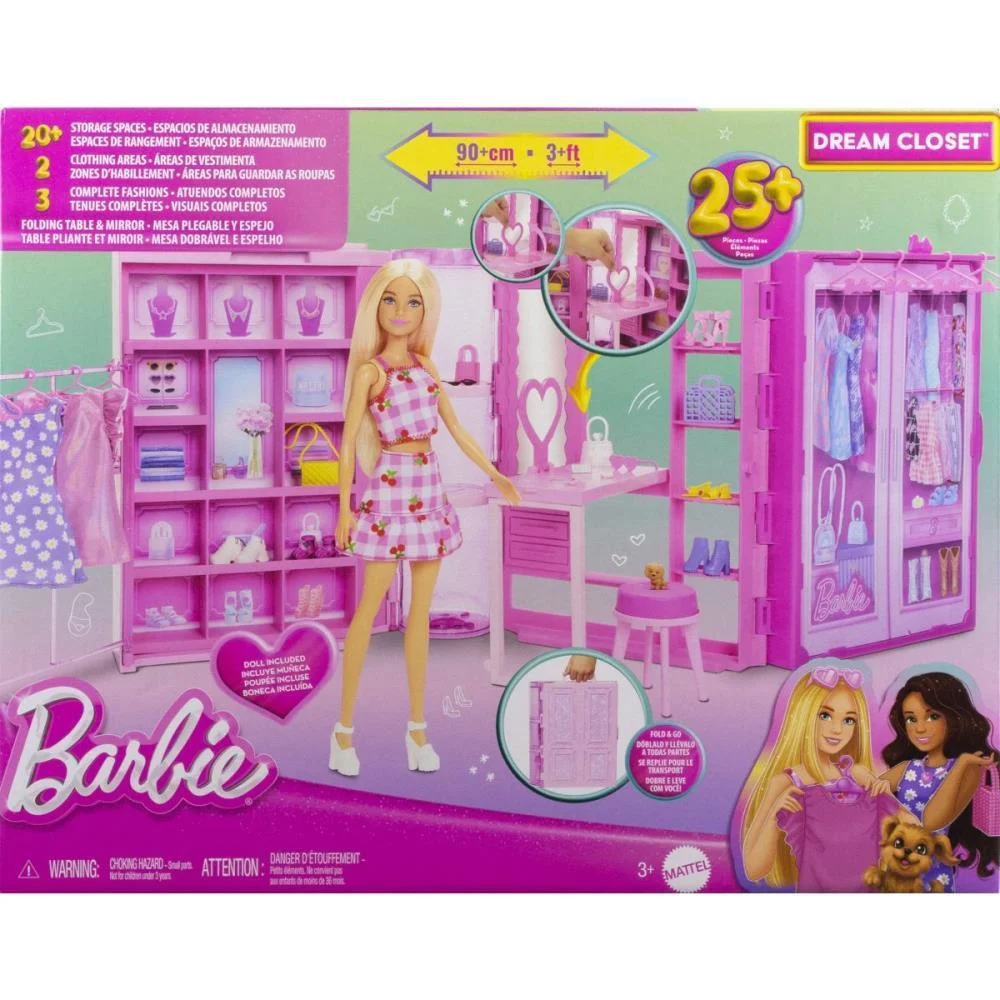 Barbie Fashion Closet Dos Sonhos C/Aces E Bon Mattel - imagem 10
