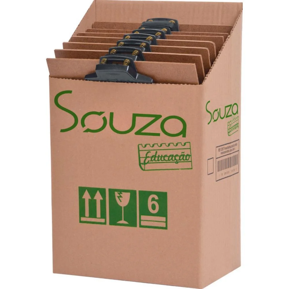 Prancheta Hdf Of 23X34 Prendedor Metal Souza (Cx.c/12) - imagem 4