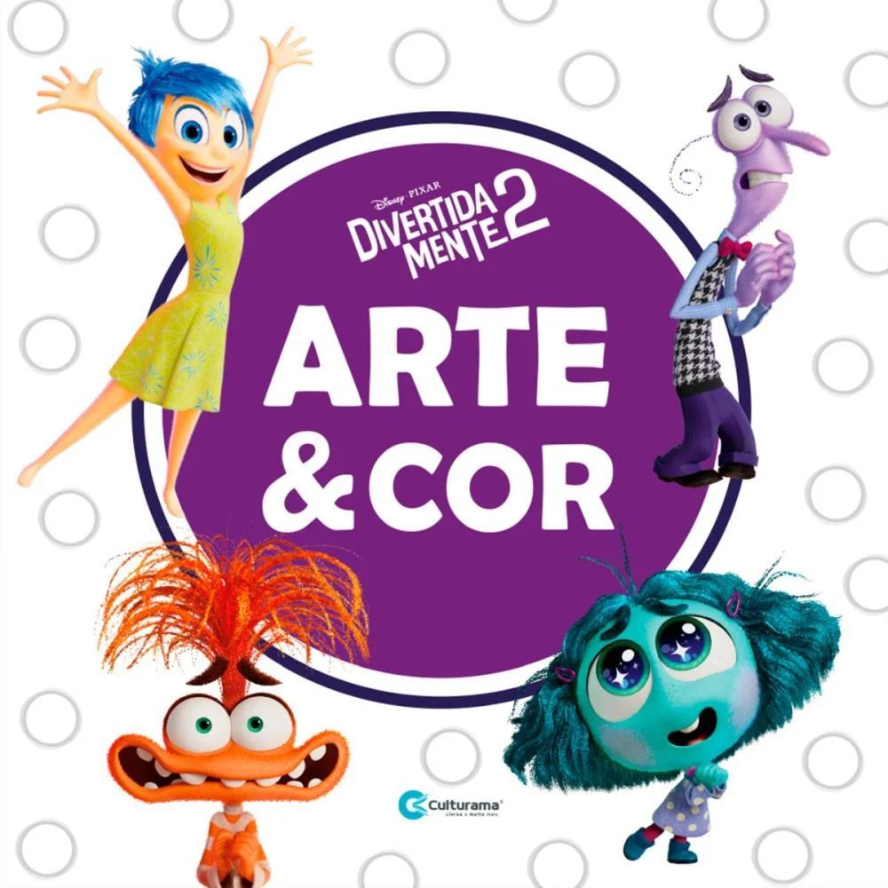 Livro Infantil Colorir Arte E Cor Divertidamente2 36P Culturama - imagem 3