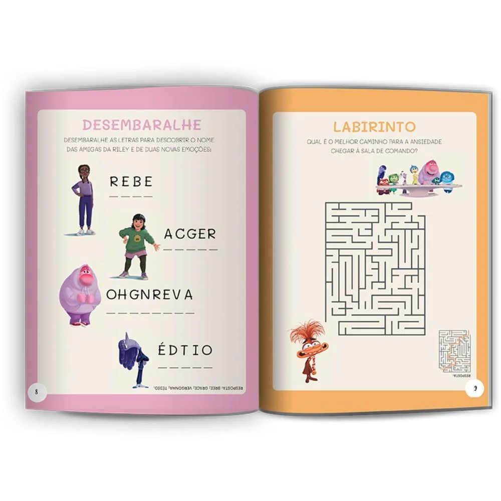 Livro Com Adesivos Divertidamente 2 40P C/500 Ade Culturama - imagem 5
