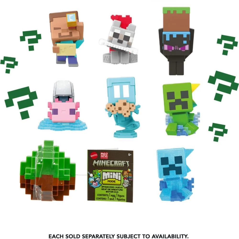 Boneco E Personagem Minecraft Vanilla Mini Ovos(S) Mattel - imagem 2