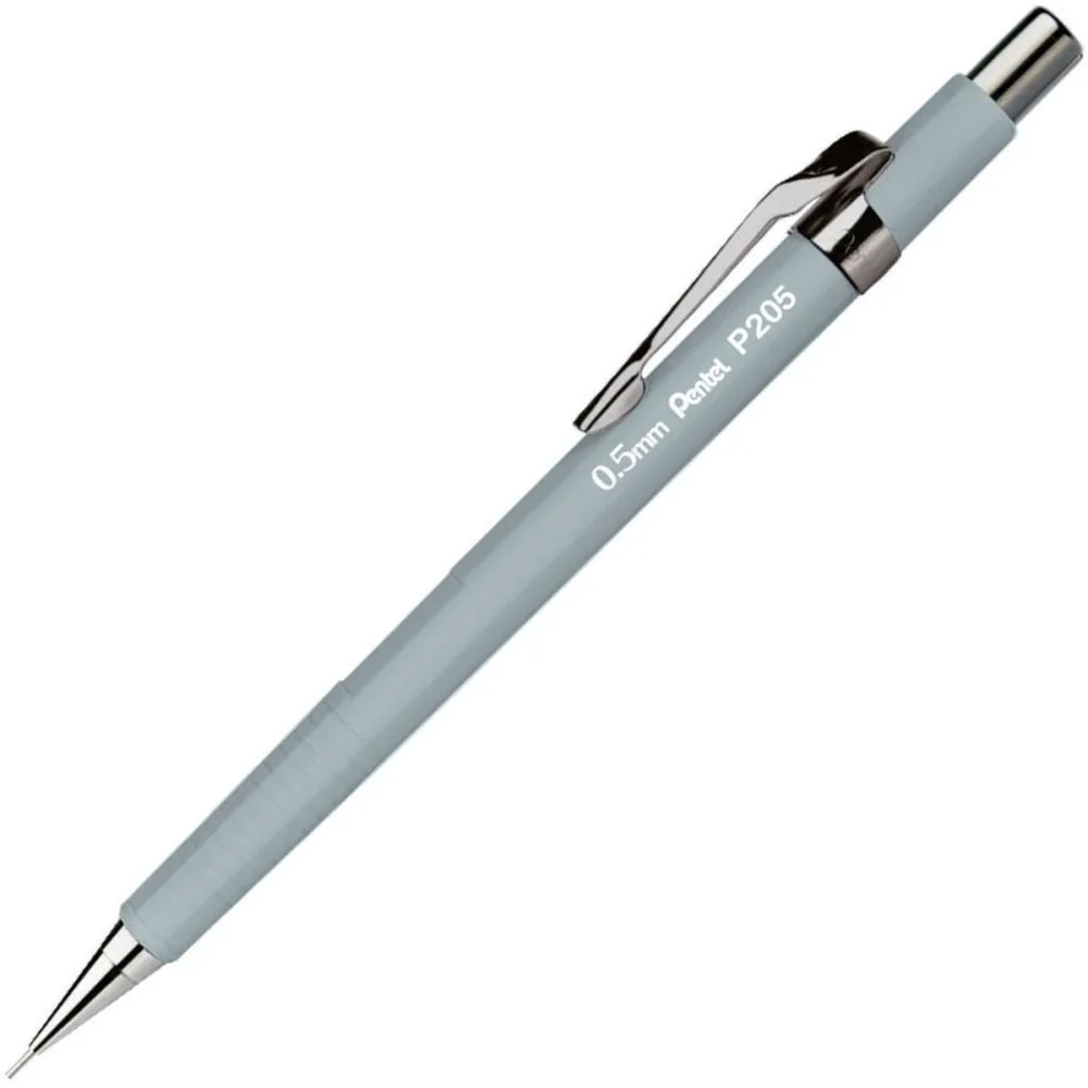 Lapiseira 0.5Mm Pentel Cinza Pentel (Cx.c/06) - imagem 2