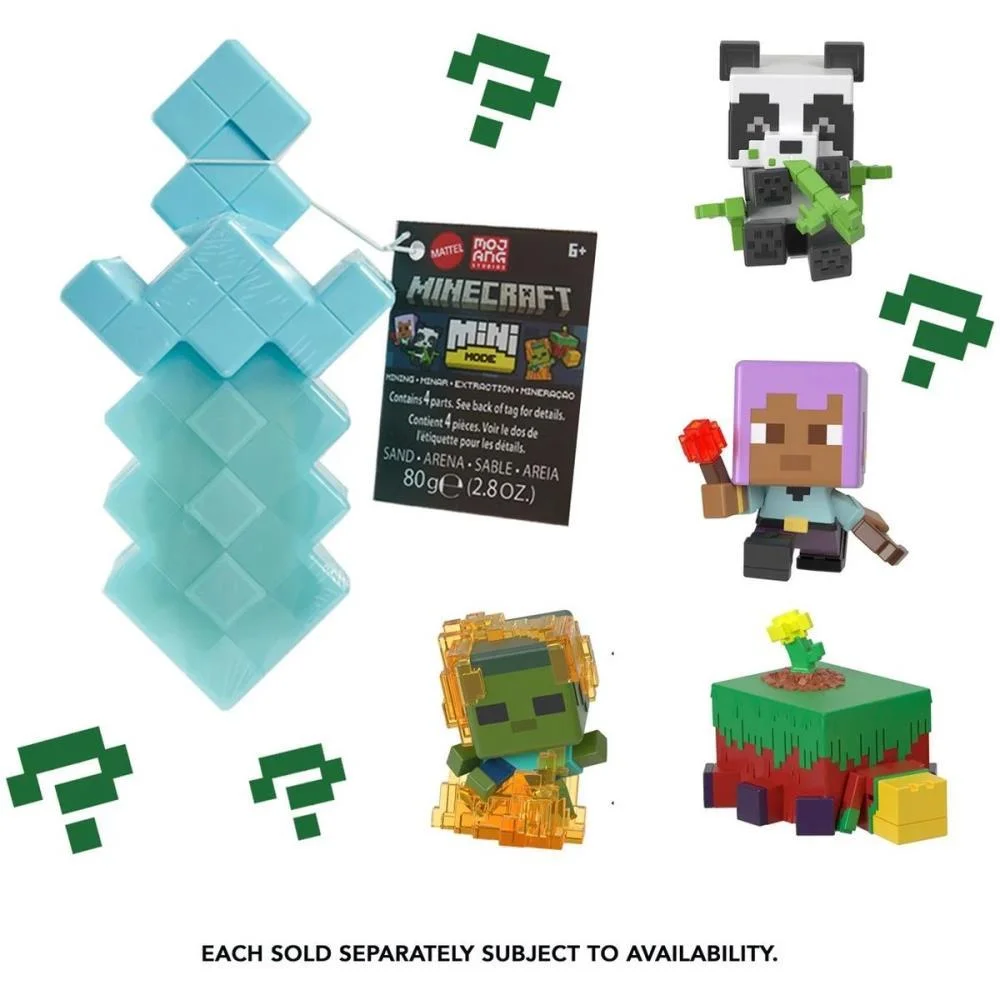 Boneco E Personagem Minecraft Vanilla Mining 3,8(S Mattel - imagem 4