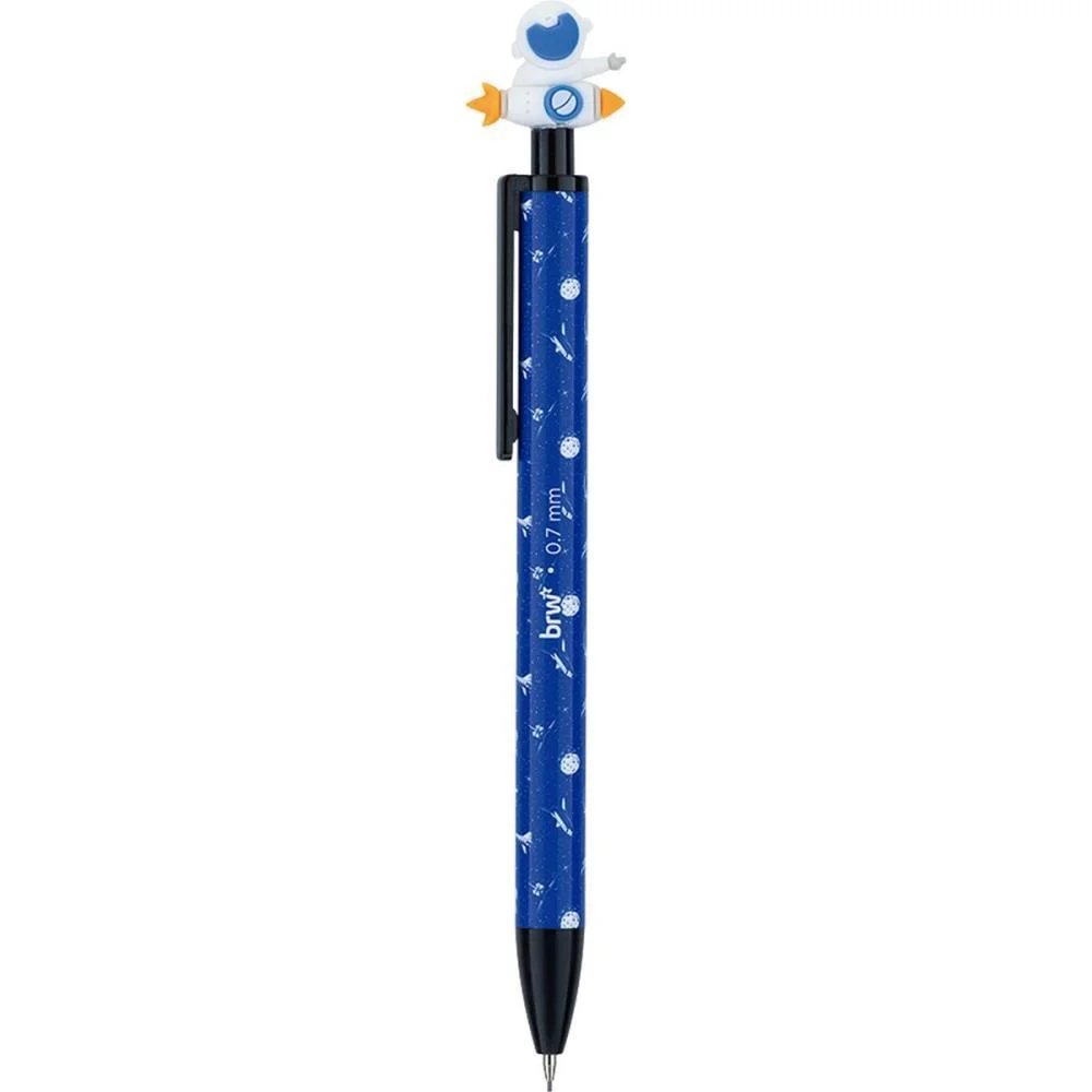 Lapiseira 0.7Mm Divertida Astronaut Plast.4Mo Brw C/ 12 Unidades - imagem 4