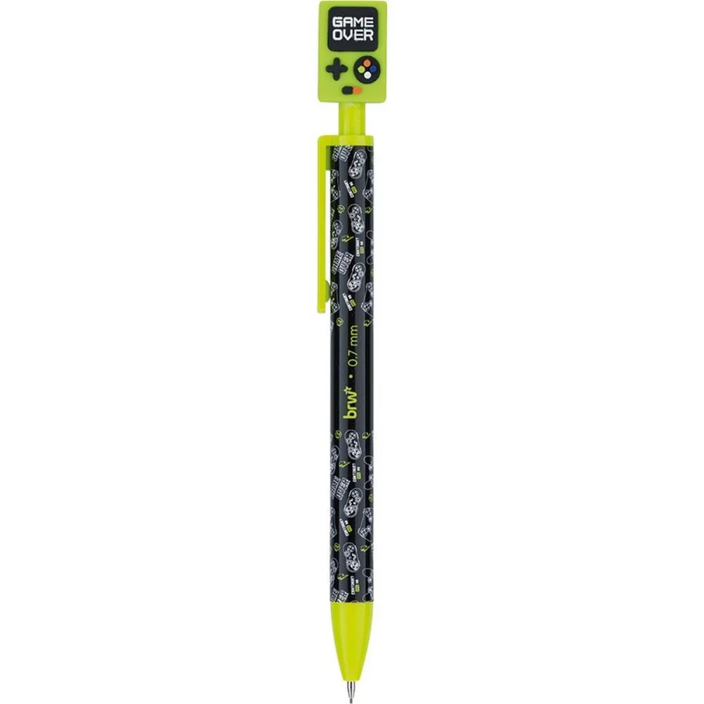 Lapiseira 0.7Mm Divertida Game Plast.4Modelos Brw C/ 12 Unidades - imagem 6