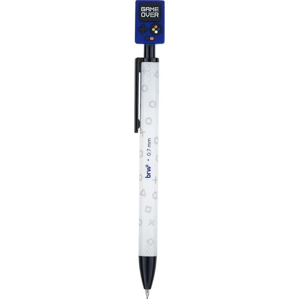 Lapiseira 0.7Mm Divertida Game Plast.4Modelos Brw C/ 12 Unidades - imagem 8