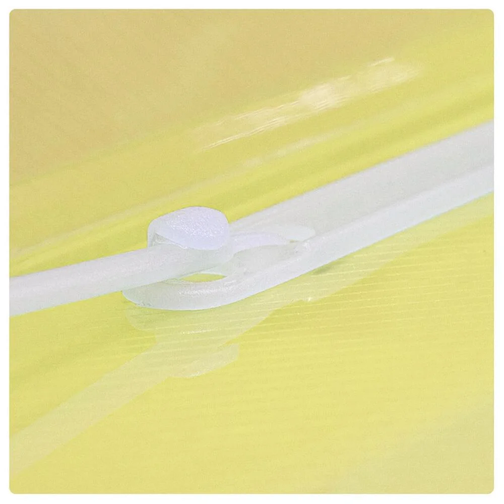 Pasta Grampo Trilho Plastica Oficio Amarela Dac (Pct.c/10) - imagem 5