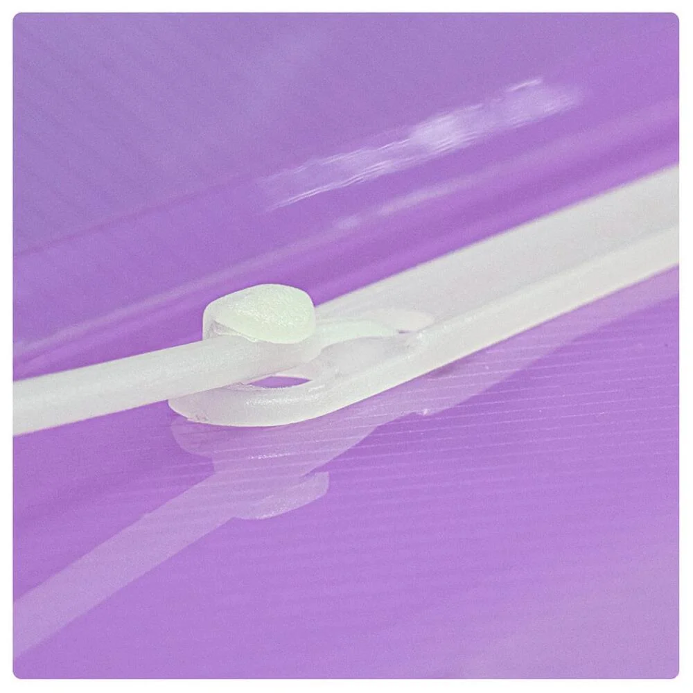 Pasta Grampo Trilho Plastica Oficio Lilas Dac (Pct.c/10) - imagem 5