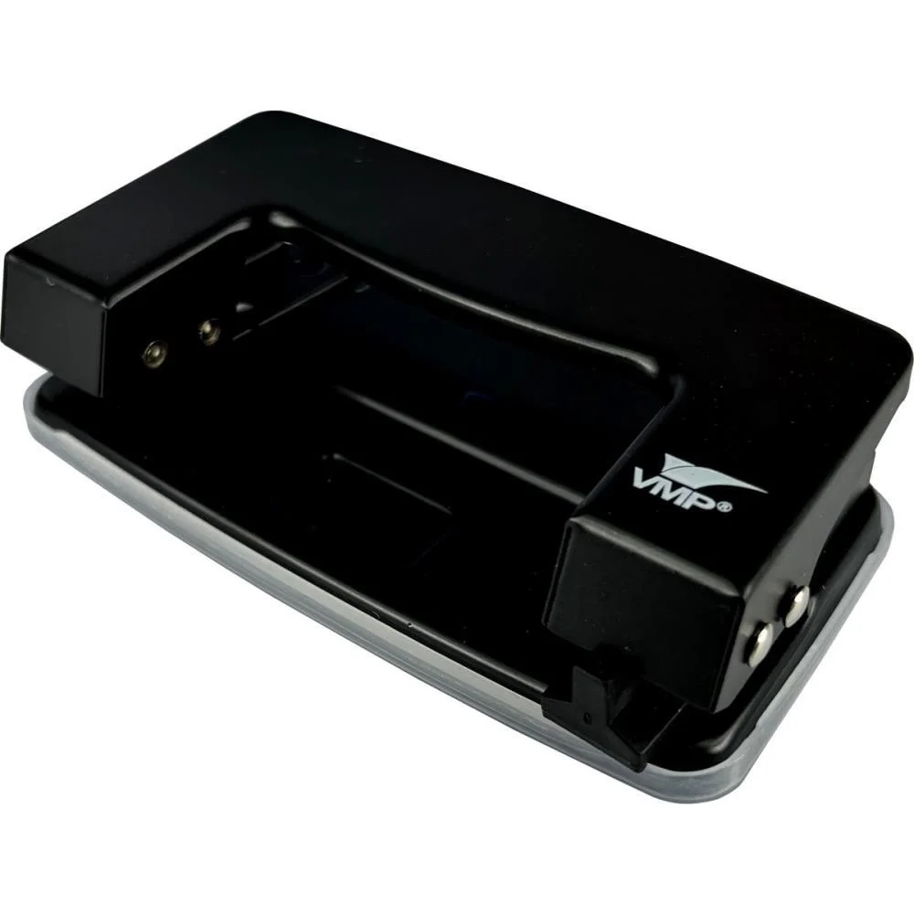 Perfurador De Papel Pl820 P/10Fls 2 Furos Preto V.m.p. - imagem 2