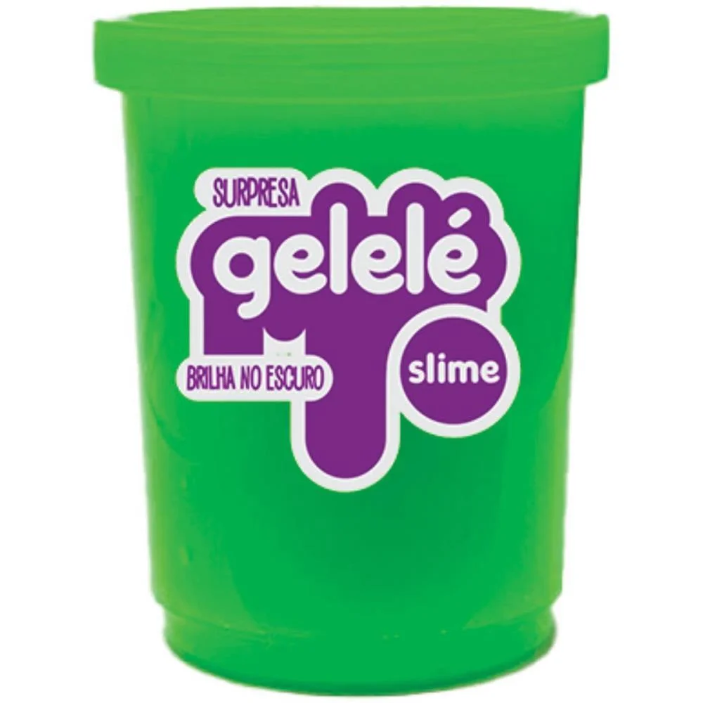 Slime Gelele Brilha No Escuro (S) Doce Brinquedo C/ 24 Unidades - imagem 4