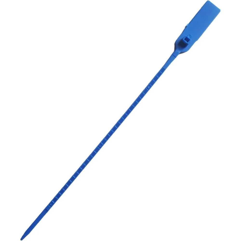 Lacre Para Malote Azul Escada Pp 35Cm. Tykheplas C/ 100 Unidades - imagem 3