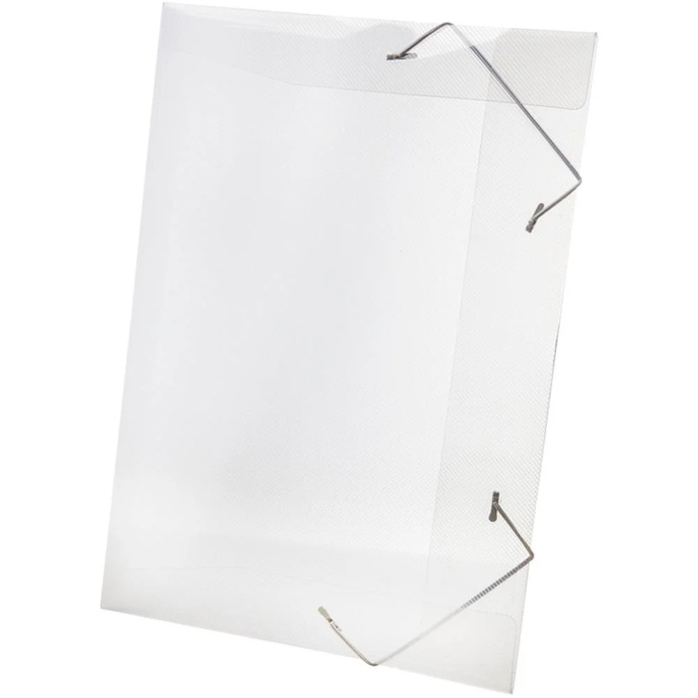 Pasta Aba Elastica Plastica A4 Line Cristal Dello (Pct.c/10) - imagem 2
