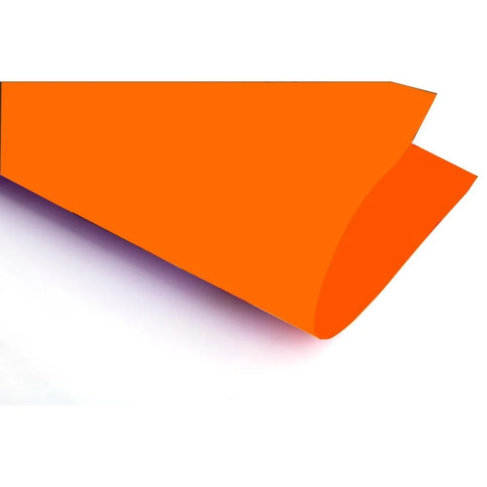 Papel Cartolina Dupla Face Color Set 48X66Cm Laranja Reipel (Pct.c/20) - imagem 2