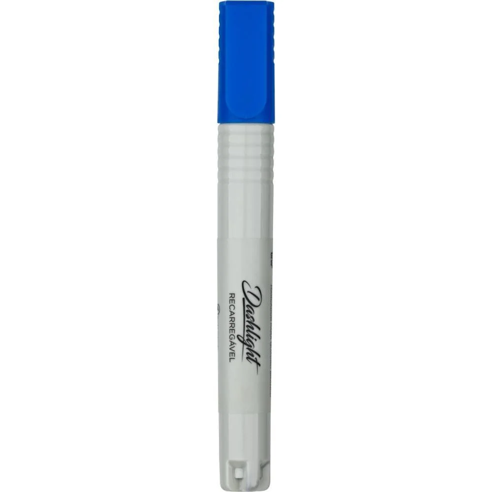 Pincel Quadro Branco Dashligth Recarregavel Azul Brw (Cx.c/12) - imagem 3