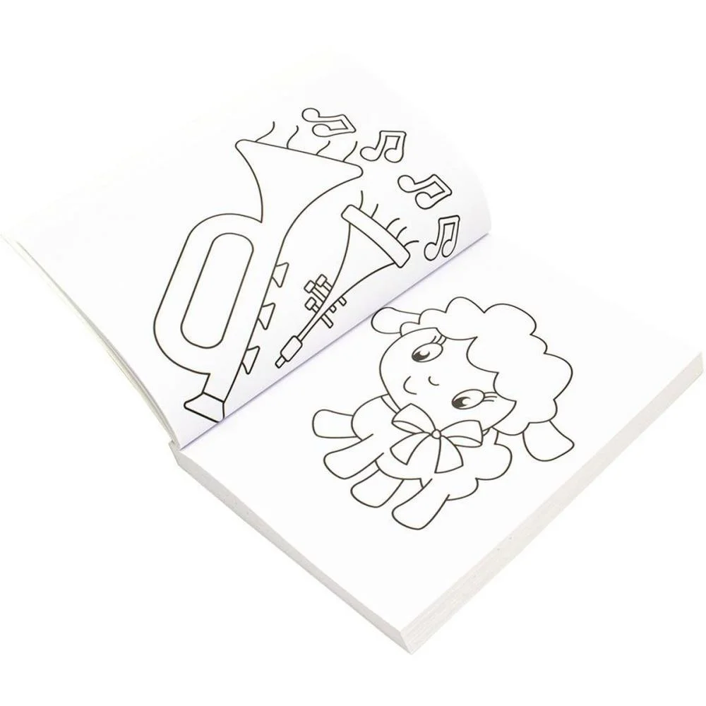 Livro Infantil Colorir 365 Desenhos P/Colorir Am 288P Todolivro - imagem 3